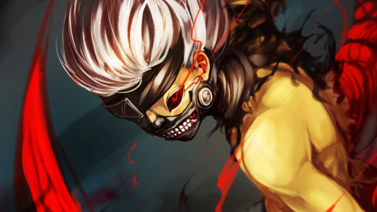 Канеки чёрный Бог смерти