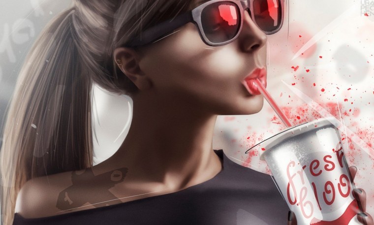 Крутые арты девушек