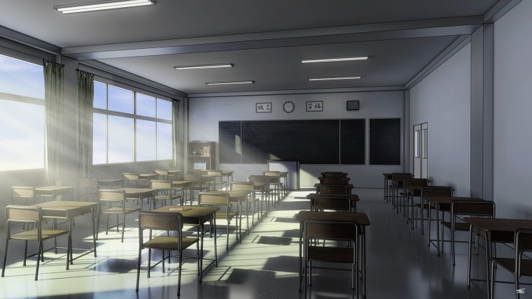 Школьный класс в Японии