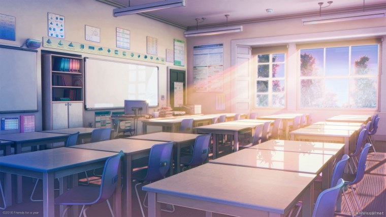 Школа гача лайф фон внутри класса