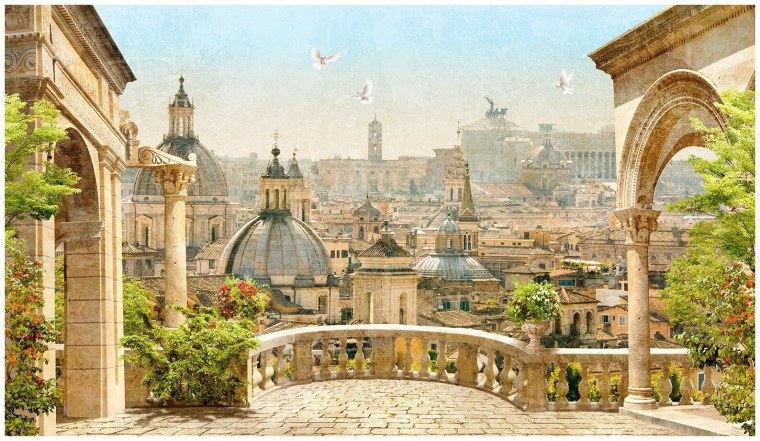 Томас Коул, «путь империи. Крушение». 1841