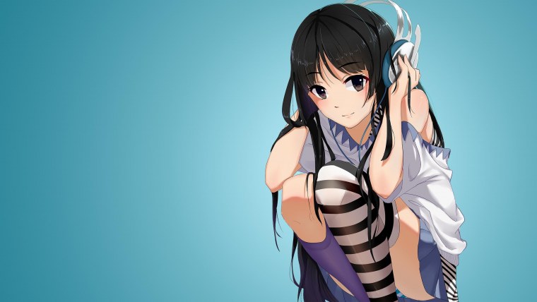 Аниме с фиолетовыми волосами и голубыми глазами