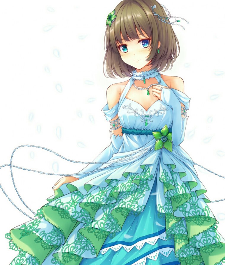 Чиби в платье