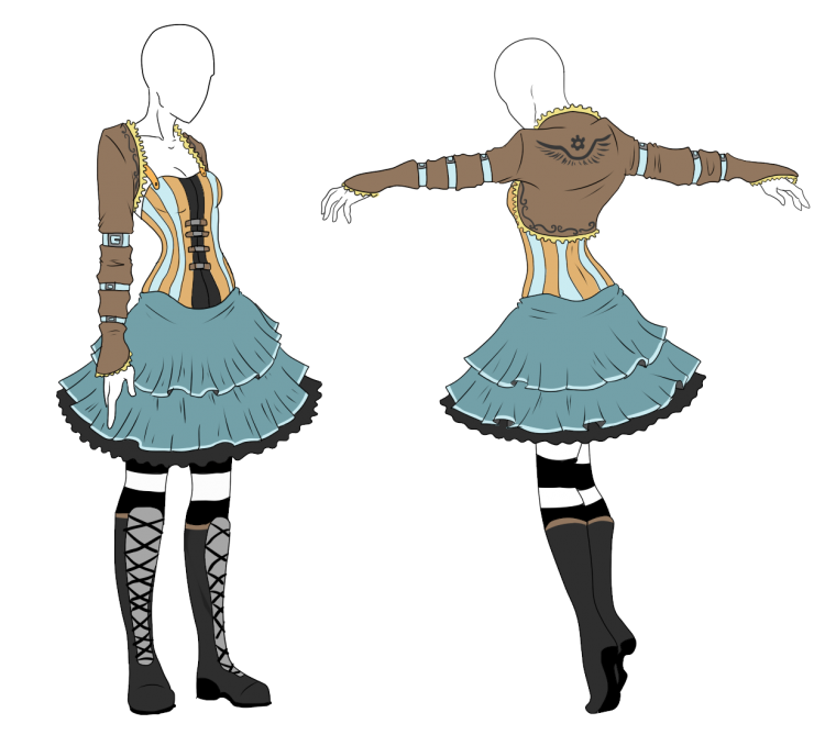 Аниме платья на вечеринку