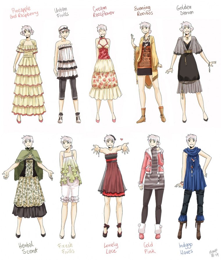 Наряды для рисования