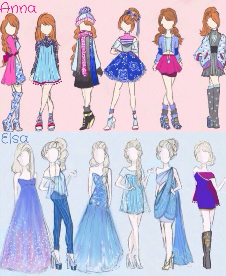 Современная одежда для персонажей