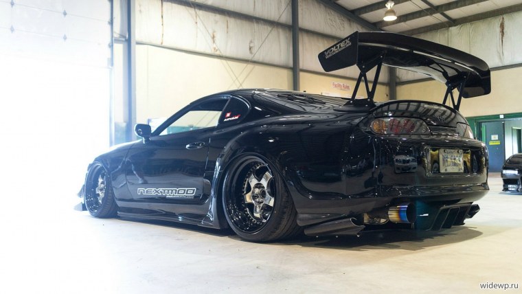 Toyota Supra Tuning Black