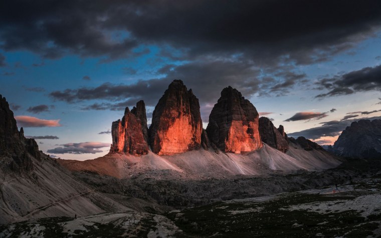 Горный массив тре-чиме-ди-Лаваредо