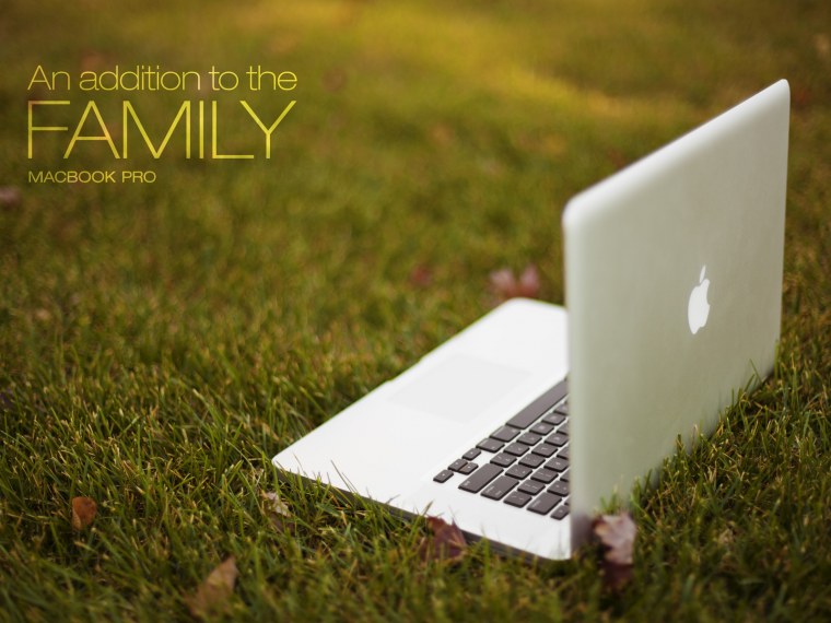 Красивый ноутбук