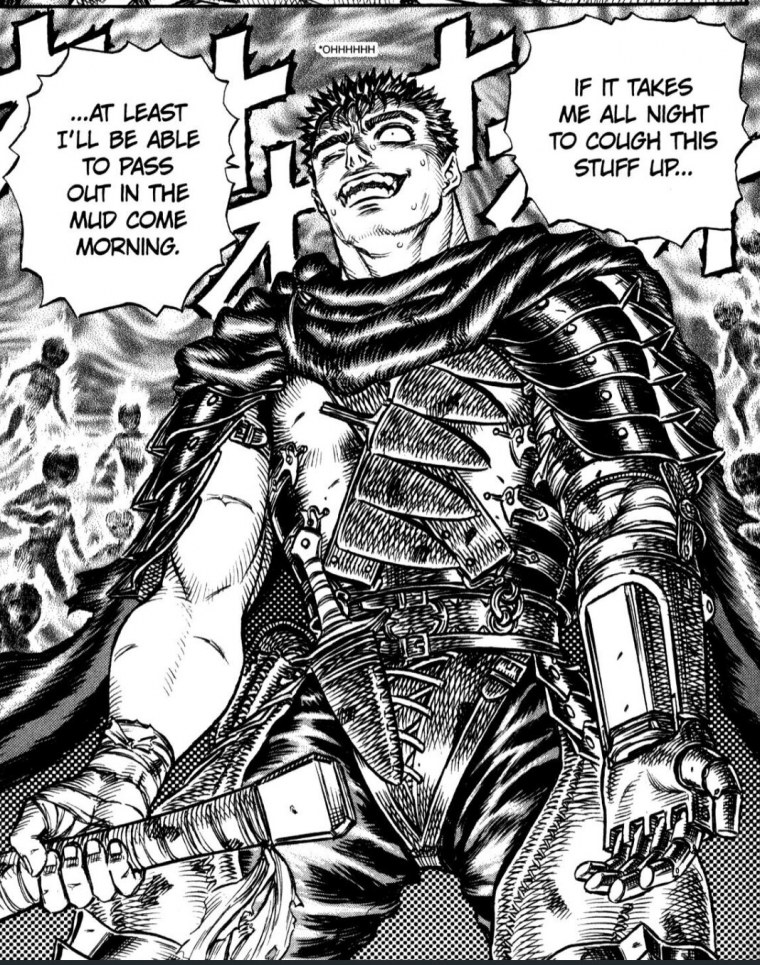 Цитата берсерка Гатс