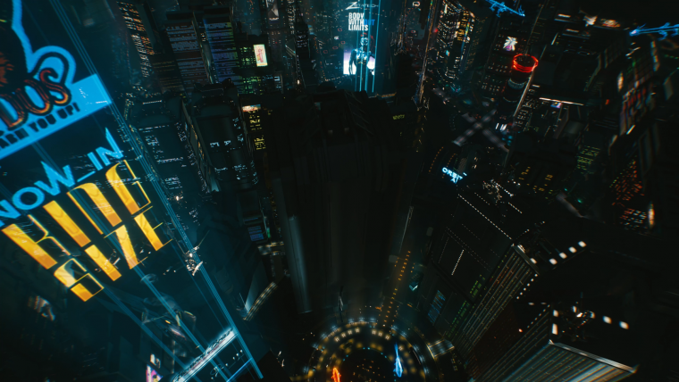 Найт Сити Cyberpunk 2077 обои для телефона