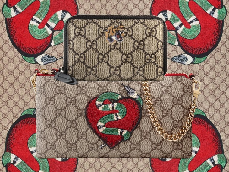 Красивая девушка в Gucci