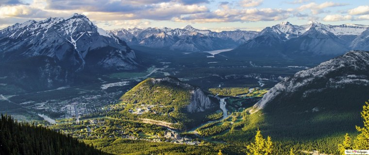 Панорамный вид на горы