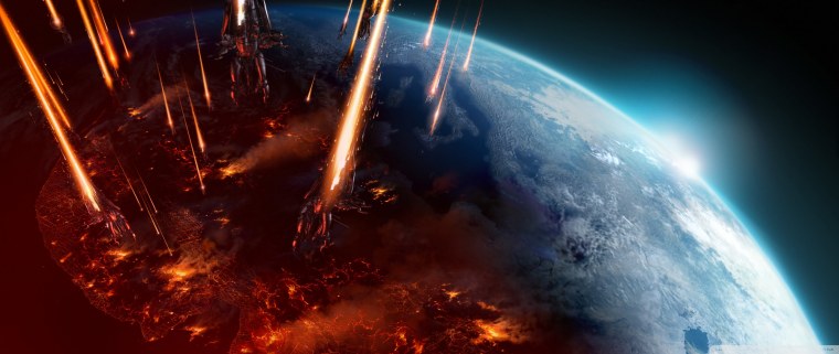 Mass Effect 3 leaving Earth