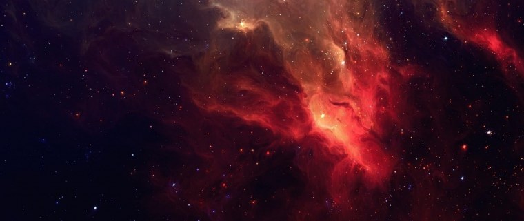 Красный для двух мониторов