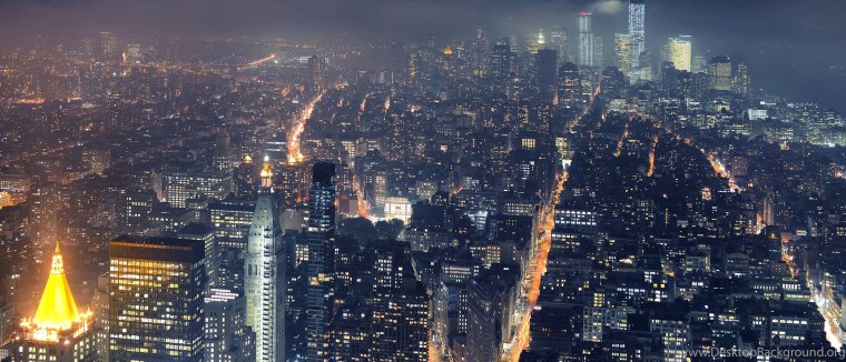 Обои 3440 x 1440 Нью Йорк