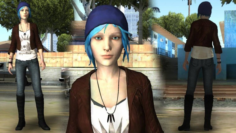 Life is Strange Chloe в полный рост