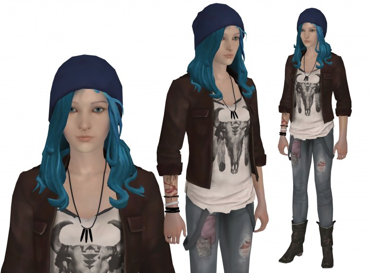 Хлоя лайф ИС Стрендж в полный рост