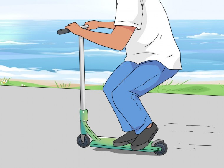 Трюки на самокате