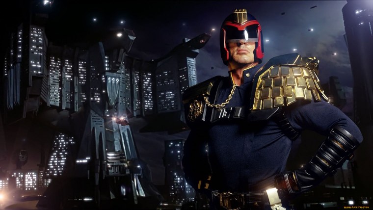 Judge Dredd значок