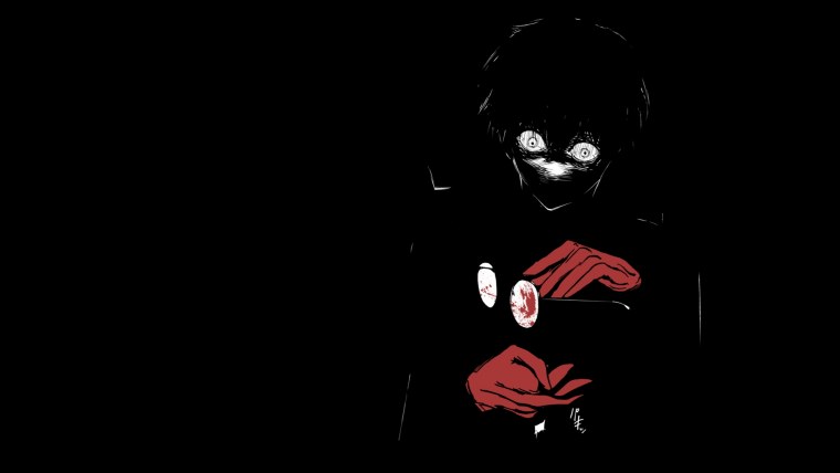 Kaneki Ken темный фон
