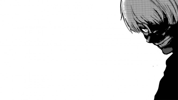 Канеки чб 4к