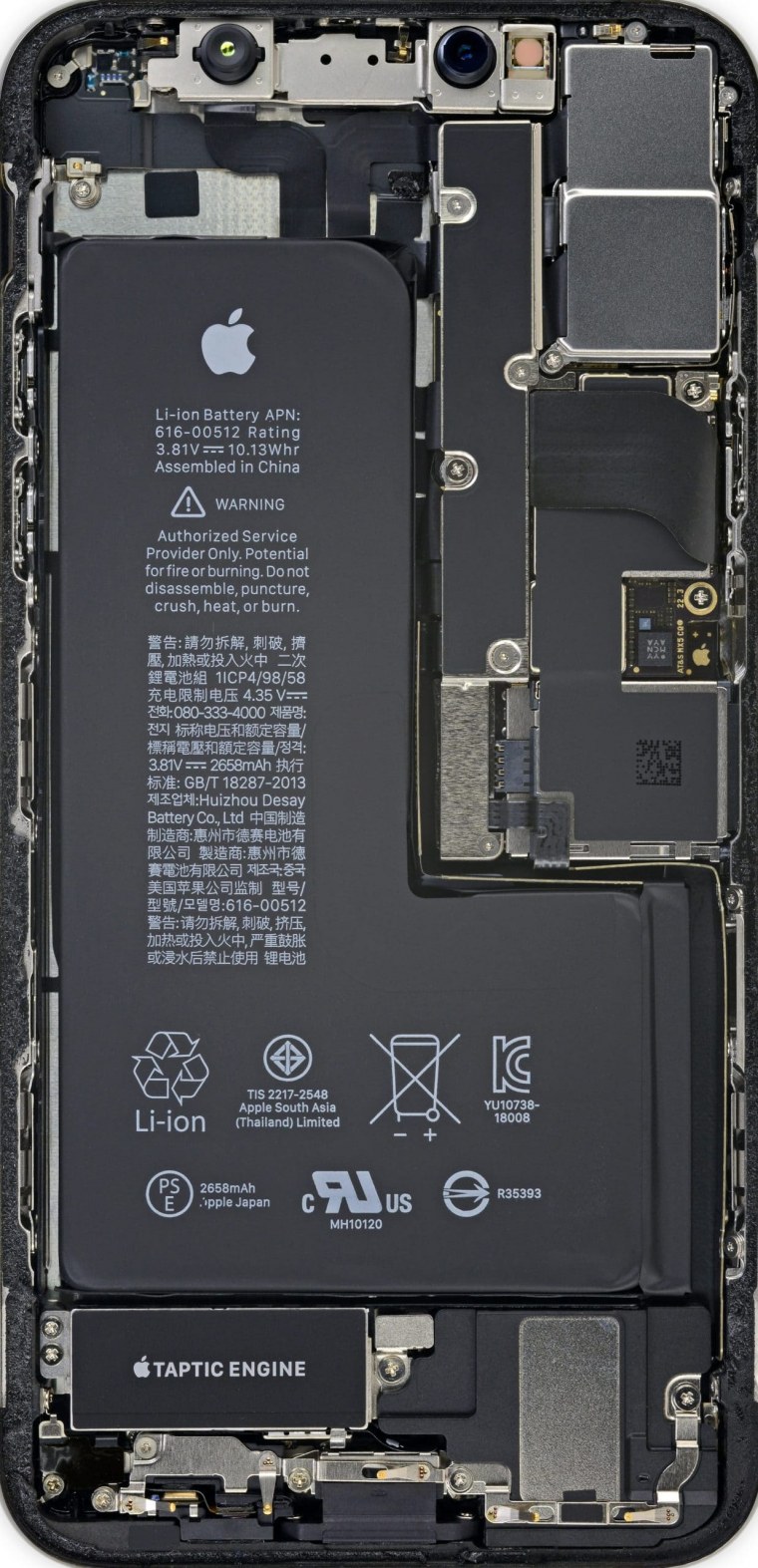 Iphone XS Max Teardown