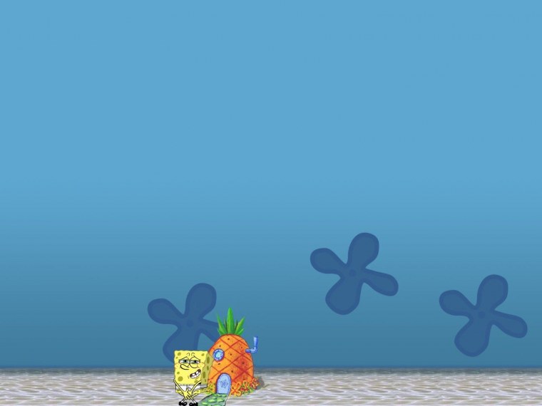 Фон из губки Боба вертикальный