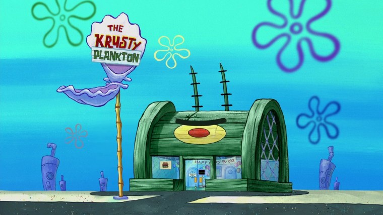 Спанч Боб бежит