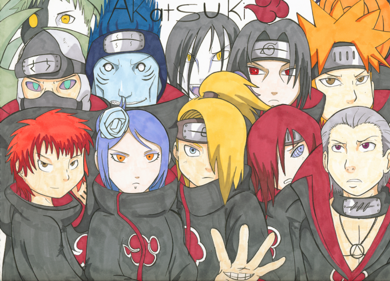 Наруто Хокаге Акацуки