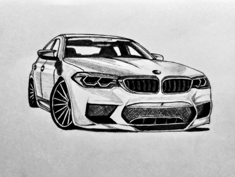 BMW e36 drawing