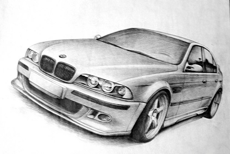 Draw BMW e39