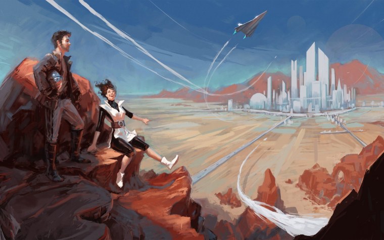 Туманность Андромеды арт