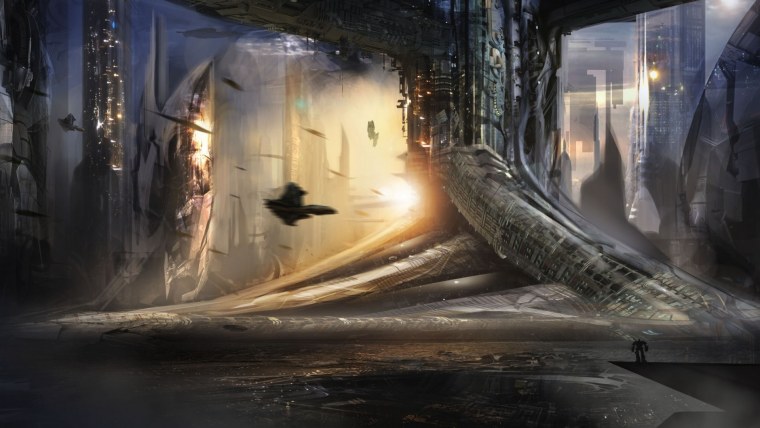 Фантастический город