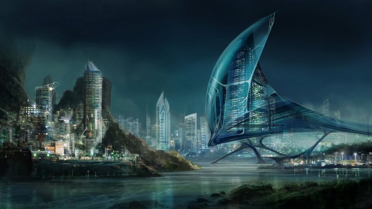 Фантастический город