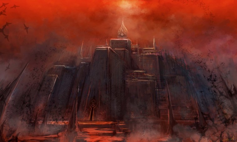 Замок башня Уэльс