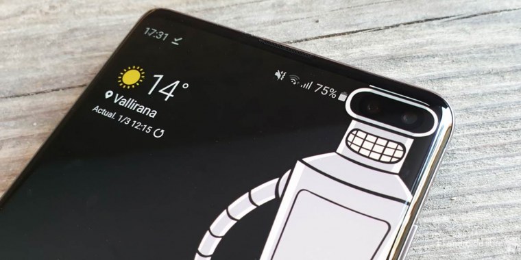 Samsung Galaxy s10 Plus обои под камеру