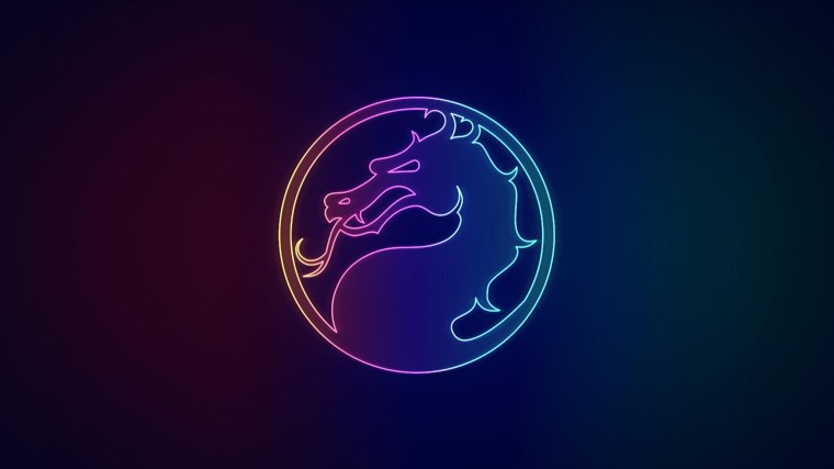 Мортал комбат логотип на рабочий стол