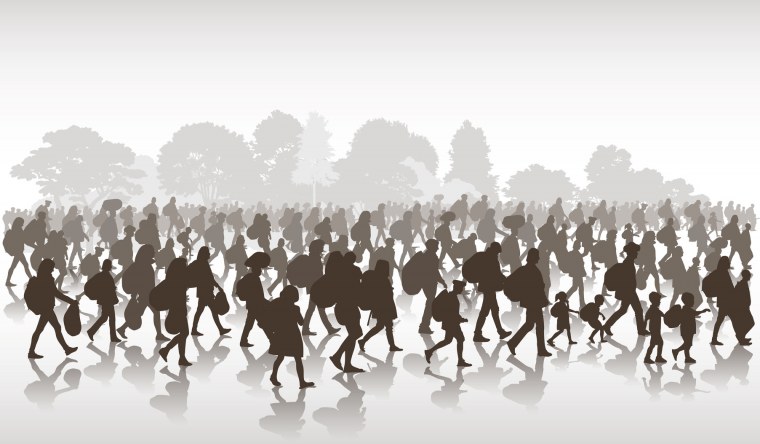 Миграция человечки