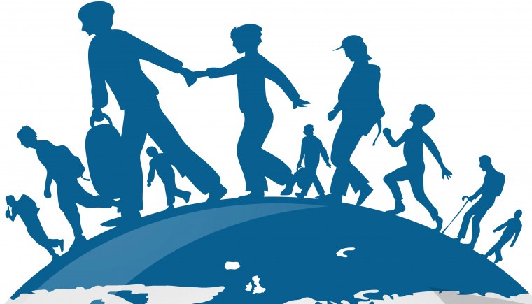 Мигранты вектор