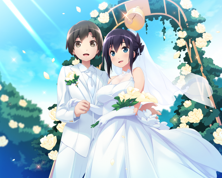 Аниме свадьба любовь