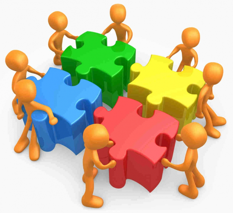 Сотрудничество человечки