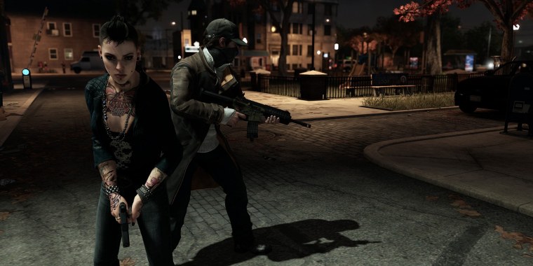 Эйден Пирс и Клара в watch Dogs 1