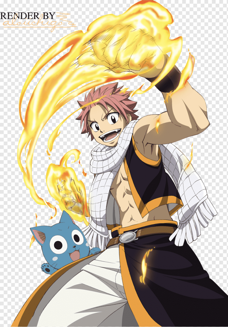 Хвост феи персонажи Нацу