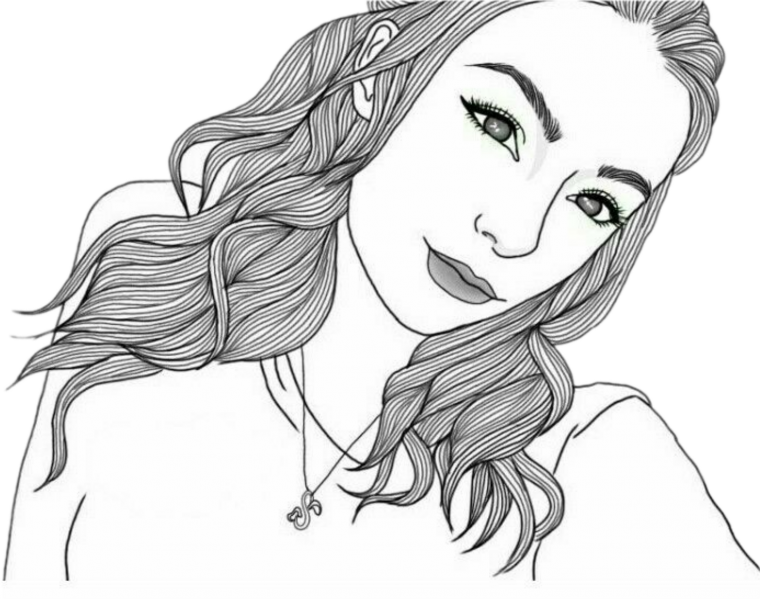 Раскраска для девочек