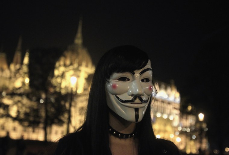 Гай Фокс хакер