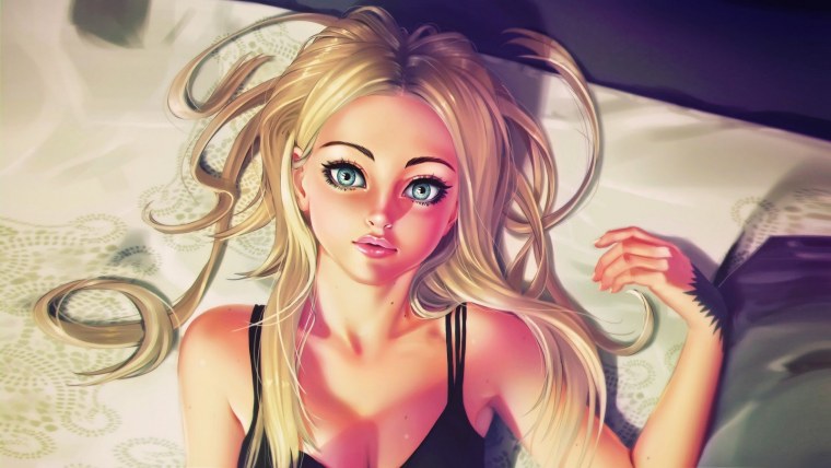 Красивые мультяшные девочки