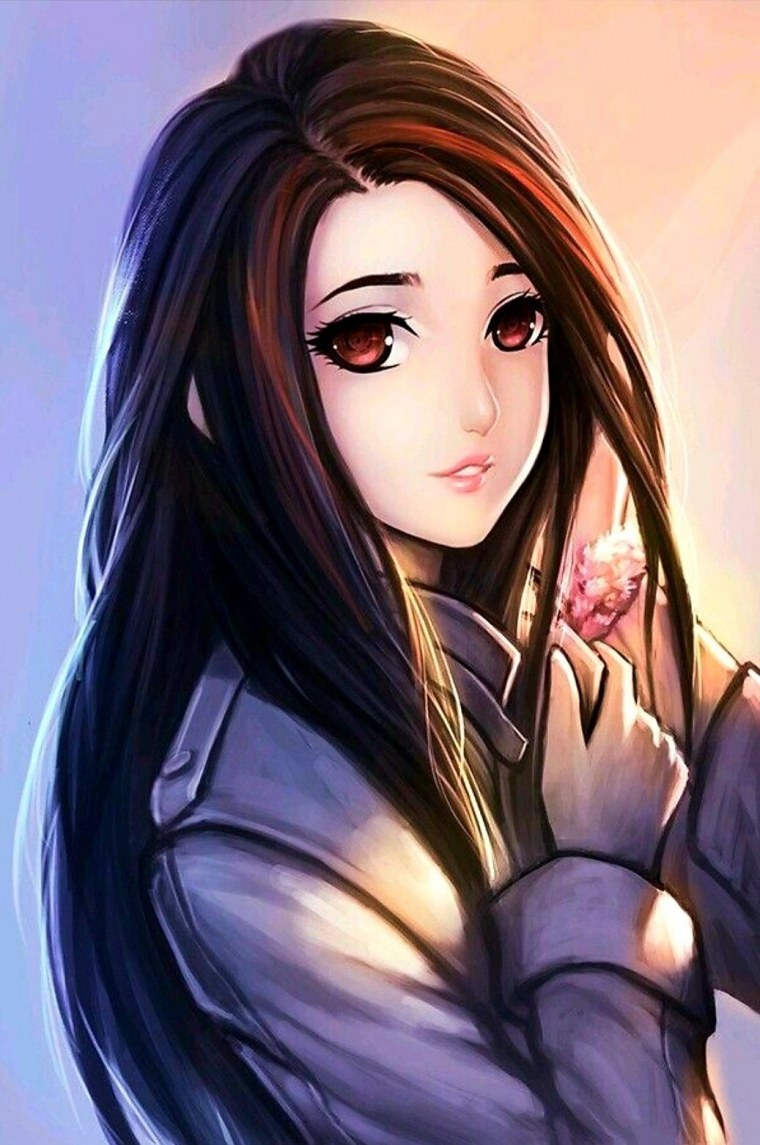 Тян в маске