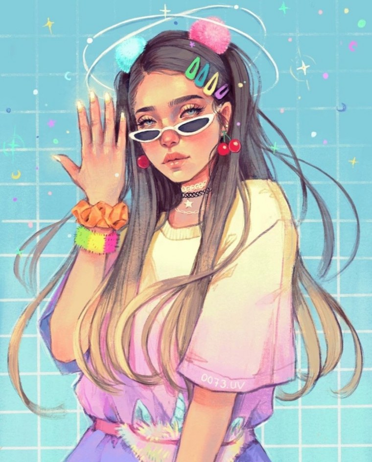 Аниме пацанка пофигистка