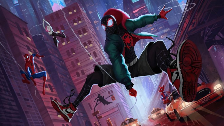 Человек паук into the Spider-Verse
